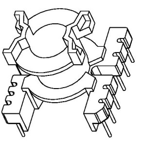 BC-2016-2/PQ-20 V (6+8PIN) Transformer Bobbin