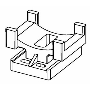 BC-4005/BASE T40 Magnetic ring base Transformer Bobbin