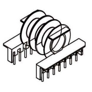 Z-3407/ETD34 H (7+7PIN) Transformer bobbin