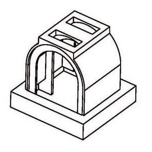 Z-3209/COVER(ER3230) Transformer bobbin