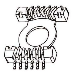 Z-2518/ERI25 V (6+6PIN) Transformer bobbin