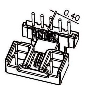 Z-1802/EE18 H (5+2PIN) Transformer bobbin