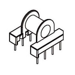 Z-1702/EP17 H (4+4PIN) Transformer bobbin