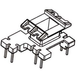 Z-1632/EE16 V (4+2+2PIN) Transformer bobbin