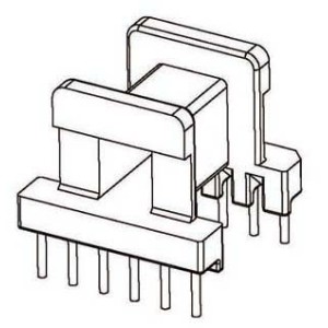 Z-1627/EE16 H (6+6PIN) Transformer bobbin