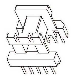 Z-1621/EE16 H (5+5PIN) Transformer bobbin