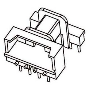 Z-1615/EE16 H (4+6PIN) Transformer bobbin