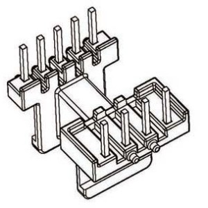 Z-1315-1/EE13 H (4+5PIN) Transformer bobbin