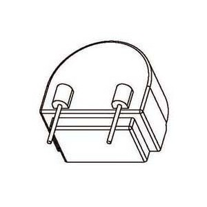 Z-1025/EP10(2+0PIN) Transformer bobbin