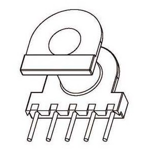 Z-1024/EP10 H (5+0PIN) Transformer bobbin