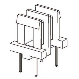 Z-1016-1/EE10.2 H (2+2PIN) Transformer bobbin