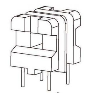 Z-1005-2/UU9.8 H (2+2PIN) Transformer bobbin