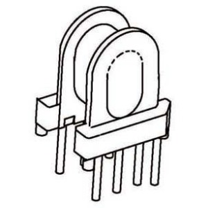 Z-0903/EPO9.5 H (4+4PIN) Transformer bobbin