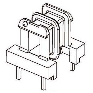 Z-0813/EE8.3 H (2+2PIN) Transformer bobbin