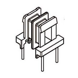 Z-0812-3/EE8.3 H (2+2PIN) Transformer bobbin