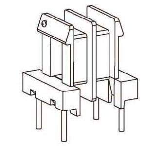 Z-0812-1/EE8.3 H (2+2PIN) Transformer bobbin