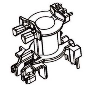 Z-0608/RM6 V (4+2PIN) Transformer bobbin