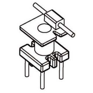 Z-0505/TC55 V (4+1PIN) Transformer bobbin