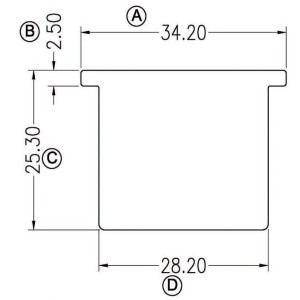 BASE-085-3/BASE47*33*15 Transformer bobbin