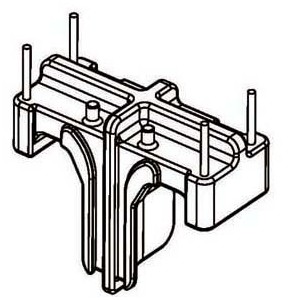 BASE-057/SQ1313(2+2PIN) Transformer bobbin