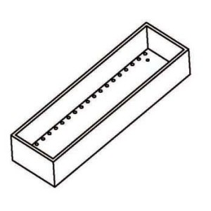 BASE-026/CASE(20+20孔) Transformer bobbin