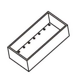 BASE-023/CASE(8+8孔) Transformer bobbin