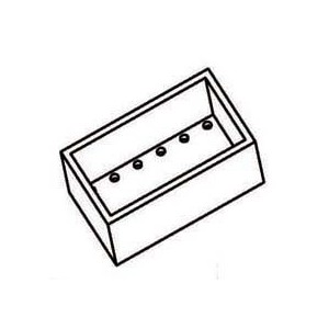 BASE-022/CASE(6+6孔) Transformer bobbin