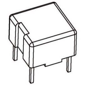 BASE-014/CASE(4PIN) Transformer bobbin