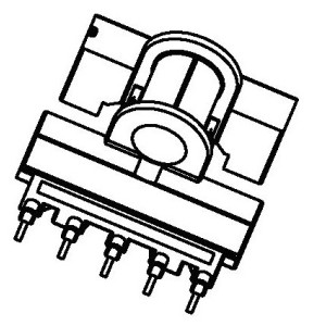 JW-1712/PQ17 H (5+5+2+1PIN) Transformer Bobbin