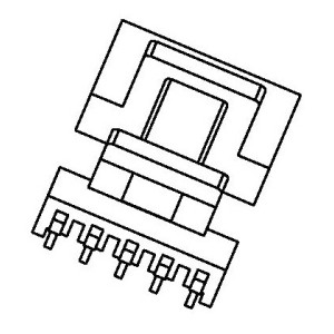 JW-1657/EE16 H (5+4PIN) Transformer Bobbin