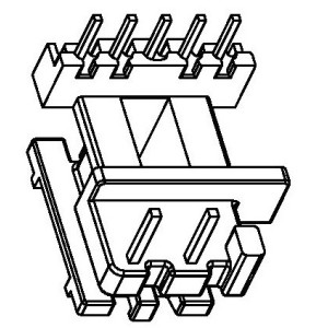 JW-1645/EI16 V (5+2PIN) Transformer Bobbin