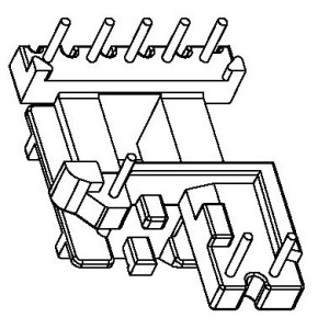 JW-1625/EE16 V (5+1+2PIN) Transformer Bobbin