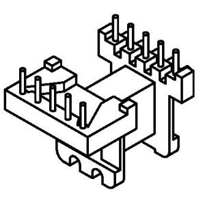 JW-1617/EE16 H (5+5PIN) Transformer Bobbin