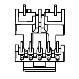 JW-1616/EE16 H (5+2PIN) Transformer Bobbin