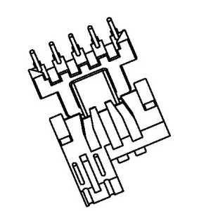 JW-1612/EE16 H (5+2PIN) Transformer Bobbin