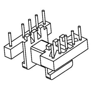 JW-1608F/EE16 H (5+5PIN) Transformer Bobbin