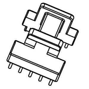 JW-1608E/EE16 H (5+5PIN) Transformer Bobbin