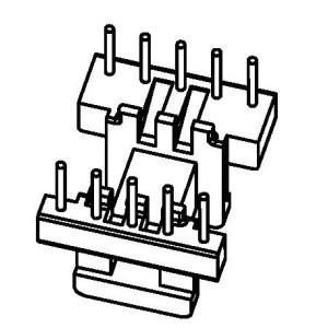 JW-1608A/EE16 H (5+5PIN) Transformer Bobbin