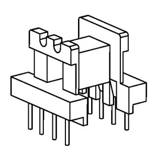 JW-1605/EE16 H (4+4PIN) Transformer Bobbin