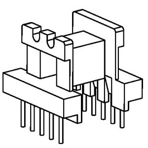 JW-1603/EE16 H (5+5PIN) Transformer Bobbin