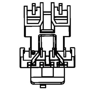 JW-1311/EE13 H (4+2PIN) Transformer Bobbin