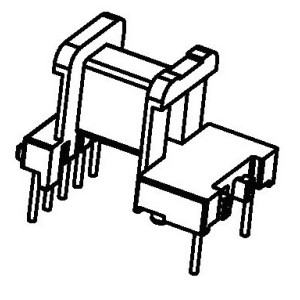 JW-1307/EE13 H (2+5PIN) Transformer Bobbin