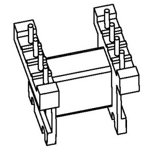 JW-1302/EE13 H (4+4PIN) Transformer Bobbin