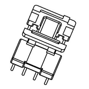 JW-1206A/EFD12 H (5+4PIN) Transformer Bobbin