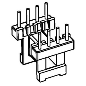 JW-1003/EE10 H (4+4PIN) Transformer Bobbin