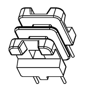 JW-903B/UU9.8 H (2+2PIN) Transformer Bobbin