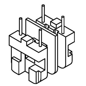 JW-902/UU9.8 H (2+2PIN) Transformer Bobbin