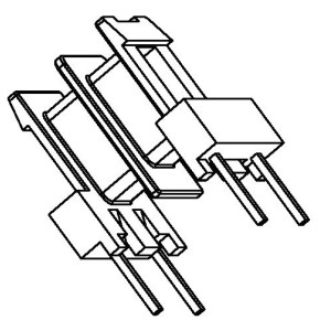 JW-808/EE8.3 H (2+2PIN) Transformer Bobbin