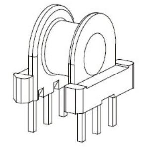 JW-704/EP7 H (3+3PIN) Transformer Bobbin